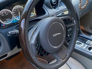 2011 Jaguar XJ Long IV (X351), голубой, 1600000 рублей, вид 5