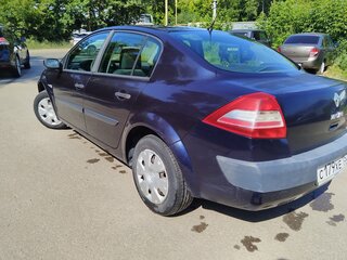 2007 Renault Megane II Рестайлинг, синий, 350000 рублей, вид 4