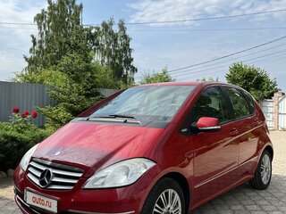 2008 Mercedes-Benz A-Класс 170 II (W169) Рестайлинг, красный, 770000 рублей, вид 1