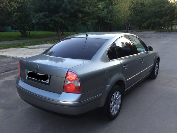 2003 Volkswagen Passat B5 Рестайлинг, серый - вид 4