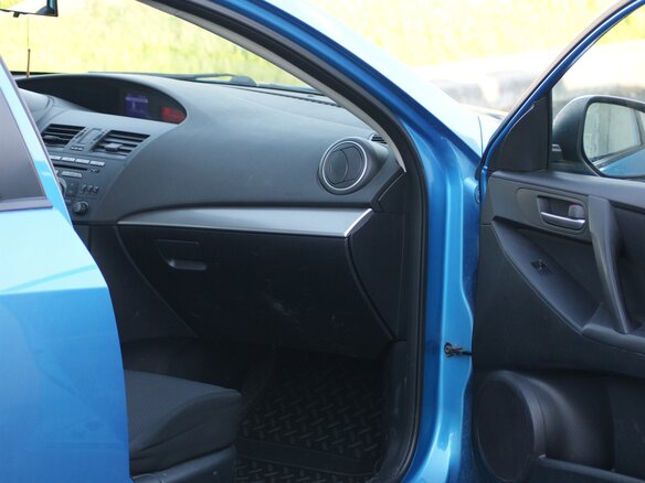 2010 Mazda 3 II (BL), голубой, 920000 рублей - вид 8