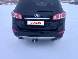 2011 Hyundai Santa Fe II Рестайлинг, чёрный, 1300000 рублей, вид 4