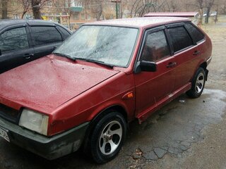 1997 Lada (ВАЗ) 2109, красный, 35000 рублей, вид 1
