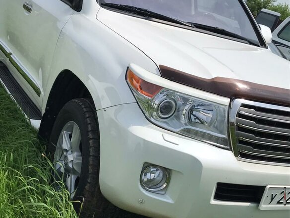 2013 Toyota Land Cruiser 200 Series Рестайлинг 1, белый, 5900000 рублей - вид 9