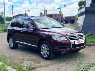 2009 Volkswagen Touareg I Рестайлинг, пурпурный, 1270000 рублей, вид 3