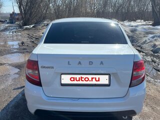 2020 Lada (ВАЗ) Granta I Рестайлинг, белый, 510000 рублей, вид 5