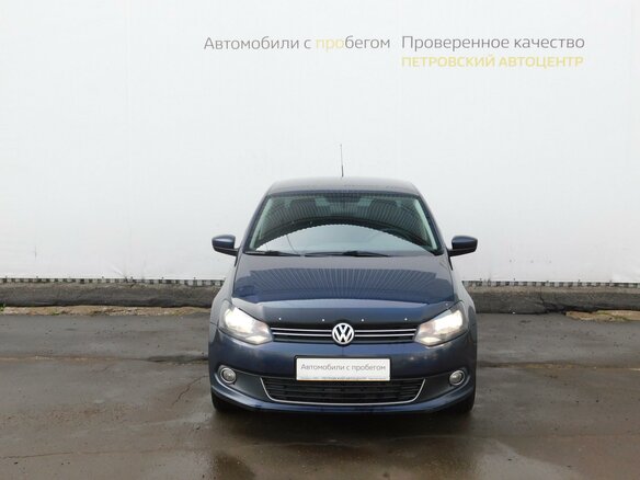 2011 Volkswagen Polo V, синий - вид 1