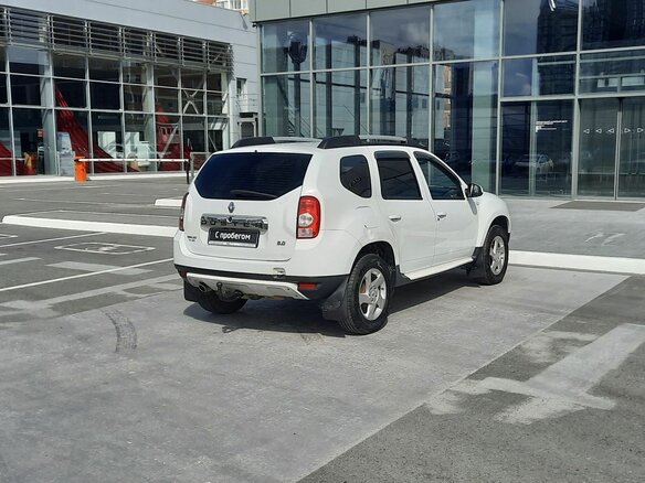 2013 Renault Duster I, белый, 800000 рублей - вид 4