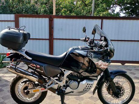 1998 Honda XRV 750 Africa Twin, чёрный, 390000 рублей, вид 1