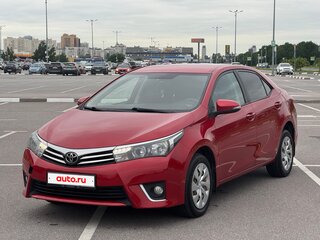 2013 Toyota Corolla XI (E160, E170, E180), красный, 1000000 рублей, вид 1