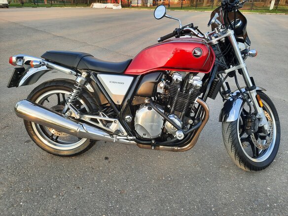 2011 Honda CB 1100, пурпурный, 599000 рублей - вид 12