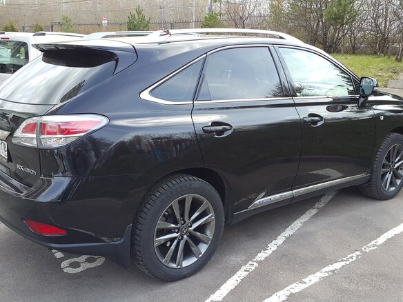 2012 Lexus RX 450h III Рестайлинг, чёрный - вид 6