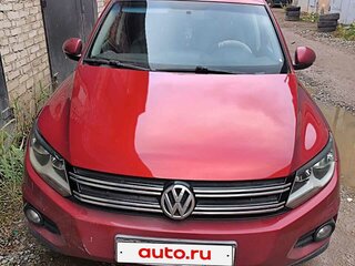 2012 Volkswagen Tiguan I Рестайлинг, красный, 1400000 рублей, вид 1