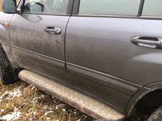 2007 Toyota Land Cruiser 100 Series Рестайлинг 2, серый, 2550000 рублей, вид 3