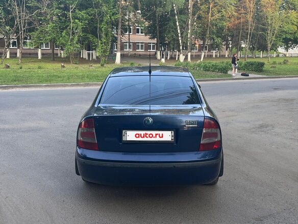 2007 Skoda Superb I Рестайлинг, синий, 400000 рублей - вид 5
