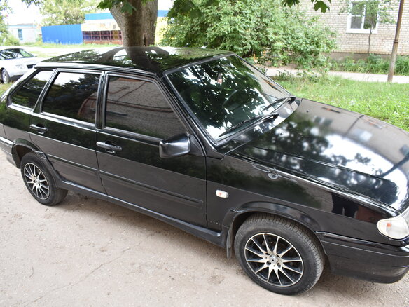 2009 Lada (ВАЗ) 2114, чёрный, 210000 рублей - вид 6