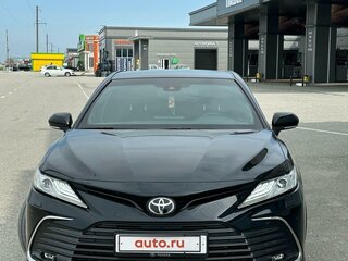 2021 Toyota Camry VIII (XV70) Рестайлинг, чёрный, 3630000 рублей, вид 2