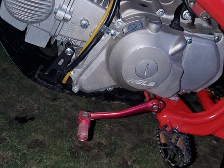 2021 Wels CRF 140, красный, 90000 рублей, вид 5