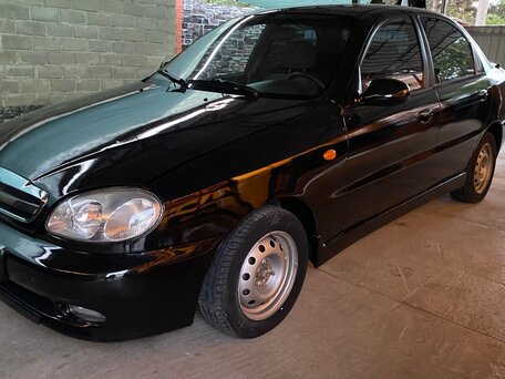 2007 Chevrolet Lanos I, чёрный, 274000 рублей, вид 4