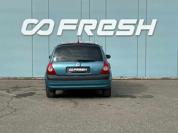 2004 Renault Clio II Рестайлинг 2, голубой - вид 3