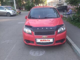 2011 Chevrolet Aveo I Рестайлинг, красный, 560000 рублей, вид 1