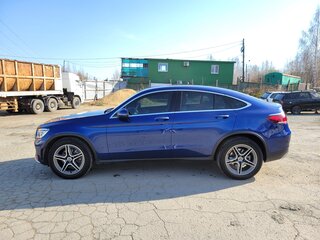 2020 Mercedes-Benz GLC Coupe 300 I (C253) Рестайлинг, синий, 5500000 рублей, вид 2