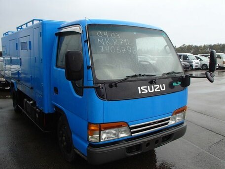 2010 Isuzu Elf (N-series), синий, 3500000 рублей, вид 1