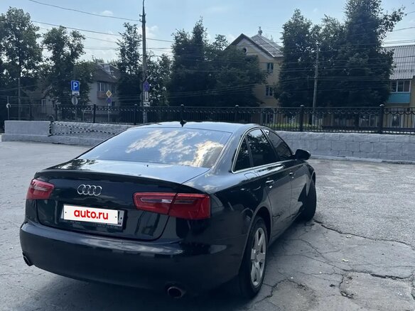 2014 Audi A6 IV (C7), чёрный, 1490000 рублей - вид 3