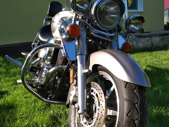 2003 Yamaha XVS1100, золотистый, 365091 рублей