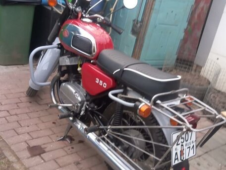 1977 Jawa 350/634, красный, 230000 рублей, вид 1