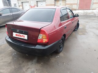 2004 Hyundai Accent ТагАЗ II, красный, 250000 рублей, вид 5