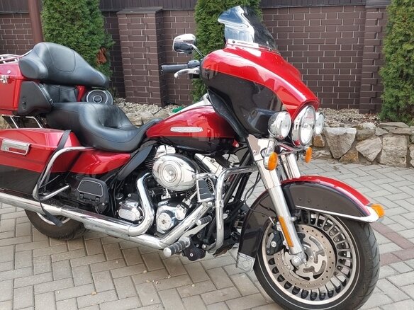2012 Harley-Davidson Electra Glide, чёрный, 1290000 рублей