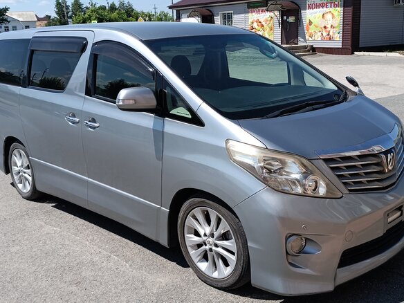 2009 Toyota Alphard II, серый, 1300000 рублей - вид 2