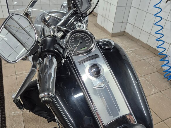 2014 Harley-Davidson Road King, чёрный, 1750000 рублей - вид 5