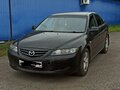2002 Mazda 6 I (GG), чёрный, 550000 рублей