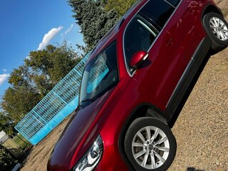 2011 Volkswagen Tiguan I Рестайлинг, красный, 1290500 рублей, вид 5