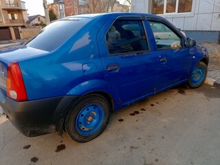 2006 Renault Logan I, синий, 420000 рублей, вид 4