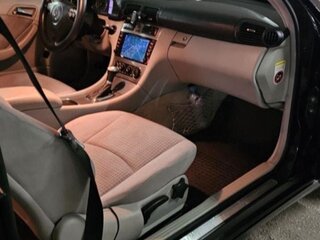 2007 Mercedes-Benz C-Класс 180 II (W203) Рестайлинг, чёрный, 655000 рублей, вид 5