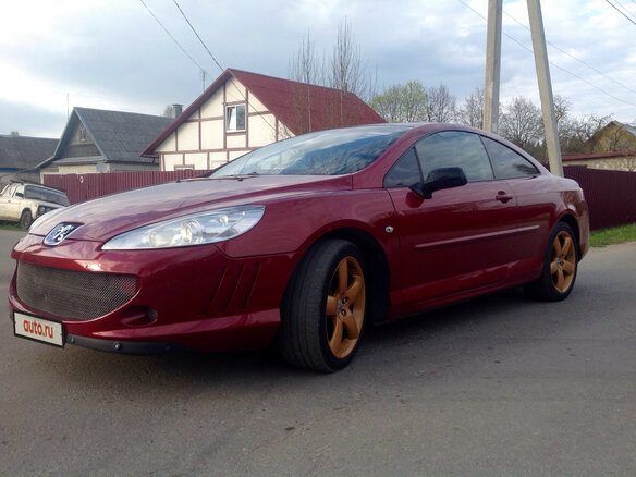 2006 Peugeot 407, красный - вид 5