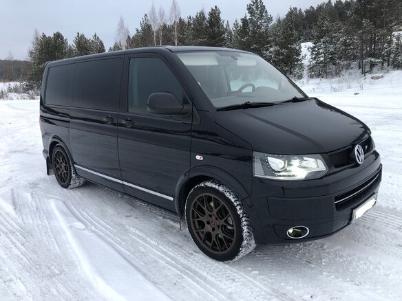 2012 Volkswagen Multivan T5 Рестайлинг, чёрный, 3650000 рублей - вид 11