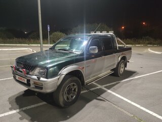 1999 Mitsubishi L200 III, зелёный, 250000 рублей, вид 1