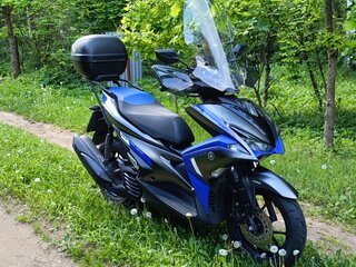 2019 Yamaha Aerox 155, синий, 270000 рублей, вид 1