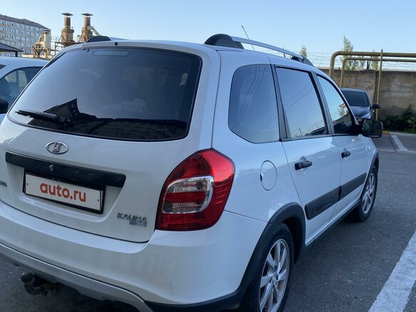 2017 Lada (ВАЗ) Kalina Cross II, белый, 755000 рублей - вид 7
