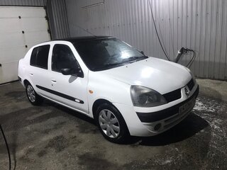 2003 Renault Symbol I Рестайлинг, белый, 190000 рублей, вид 3