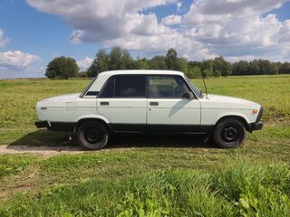 1992 Lada (ВАЗ) 2105, белый, 80000 рублей, вид 5