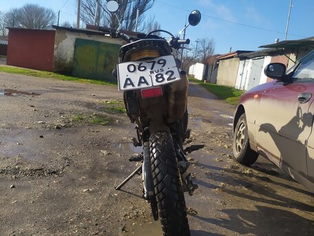 2001 Suzuki DR 250, белый, 130000 рублей, вид 4