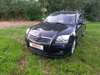 2008 Toyota Avensis II Рестайлинг, чёрный, 990000 рублей, вид 1