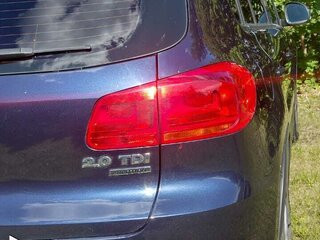 2012 Volkswagen Tiguan I Рестайлинг, синий, 1350000 рублей, вид 4