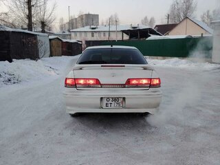 1996 Toyota Mark II VIII (X100), белый, 780000 рублей, вид 4