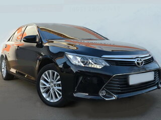 2014 Toyota Camry VII (XV50) Рестайлинг, чёрный, 1850000 рублей, вид 1